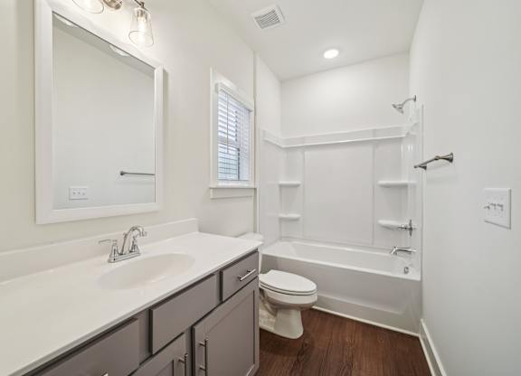 Spacious bedroom Magnolia floor plan at Turnberry Park Apartments in Gardendale, AL