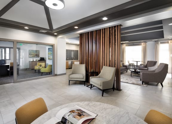 Lobby and leasing office