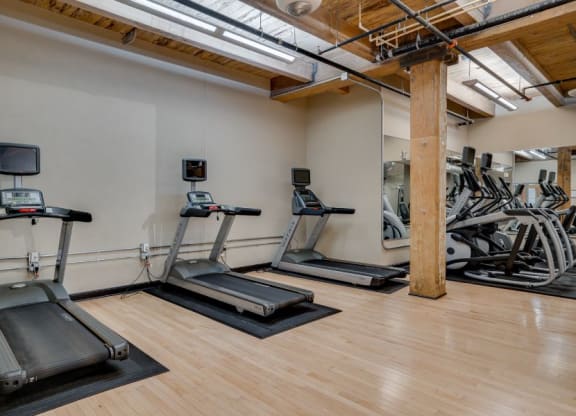 Gym at C&E Living in St Paul, MN