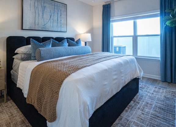 Primary Bedroom with king size bed
