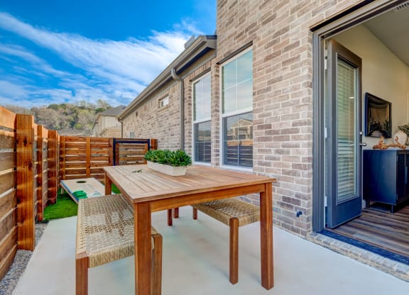 Home for rent with fenced backyard and patio