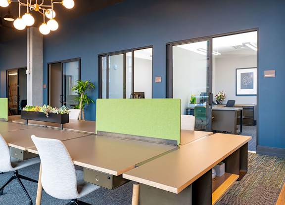 community work stations at Harper Apartments in St Paul, MN