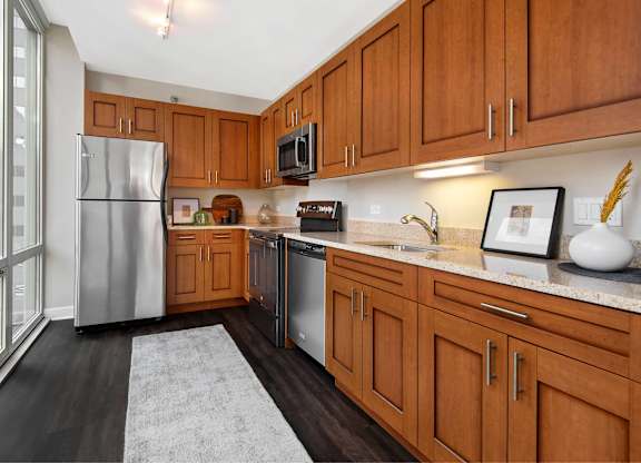Granite Countertops & Stainless Steel Appliances