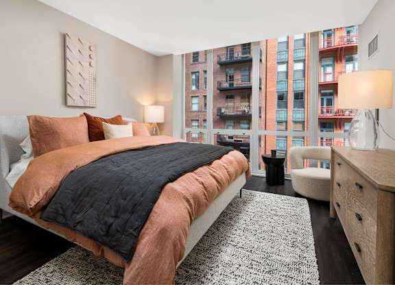 Floor to Ceiling Windows in Bedrooms