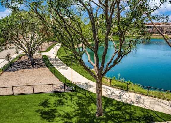 Walking Trail near Pond