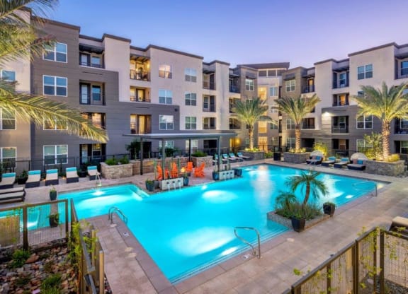 The Flats At Santan pool