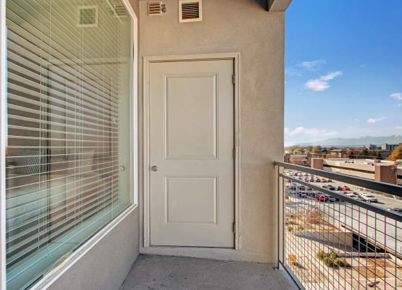 Velo on the Boulevard balcony, Weidner Real Estate Properties