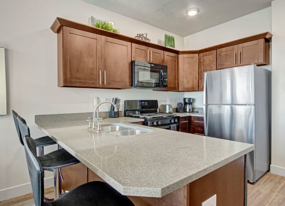 Velo on the Boulevard Kitchen, Weidner Real Estate Properties