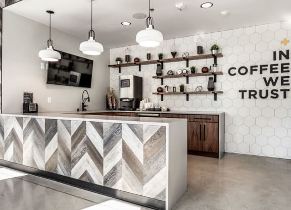 Vim & Vigor Lofts - coffee area