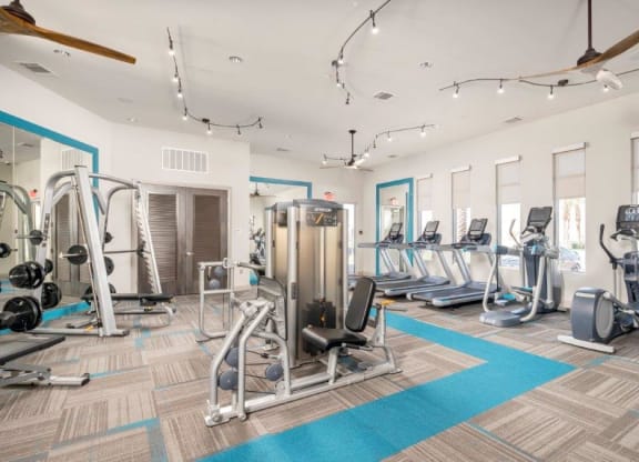 our state of the art gym is located