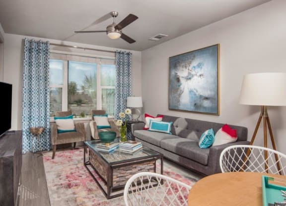 The Flats At Santan living room