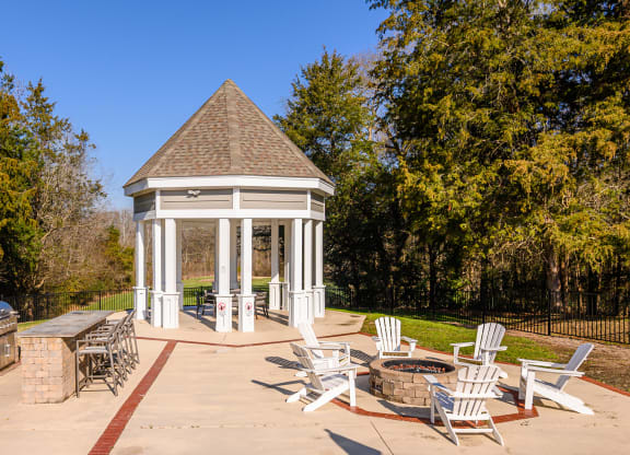 Retreat at McAlpine Creek - BBQ Area and Gazebo