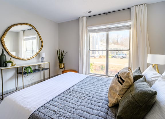 Retreat at McAlpine Creek - Bedroom with Large Window