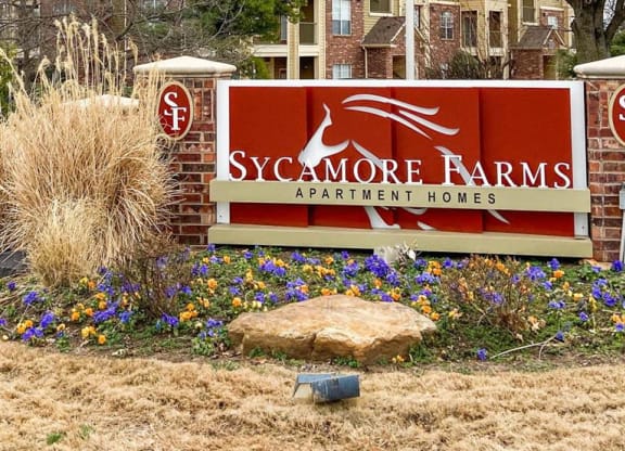Sycamore Farms - Outdoor building sinage - Weidner