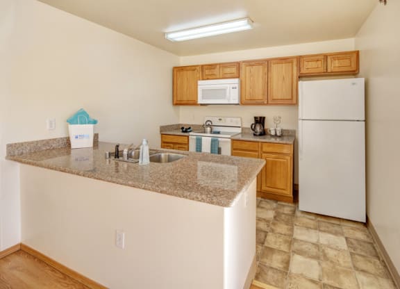 Timber Ridge Apartments - Kitchen