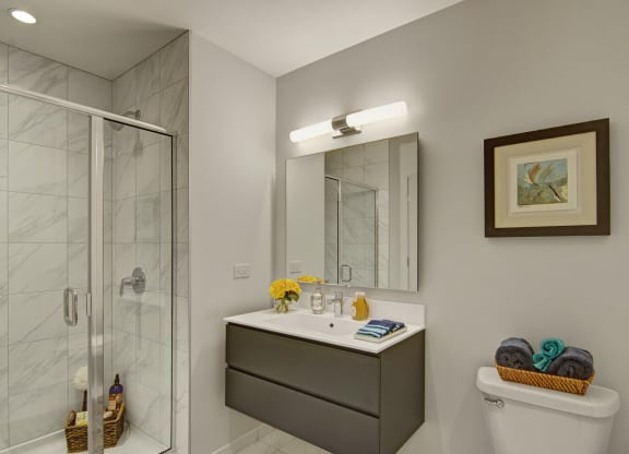bathrooms in the rental home