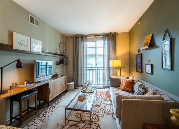 Parkside at Firewheel living area