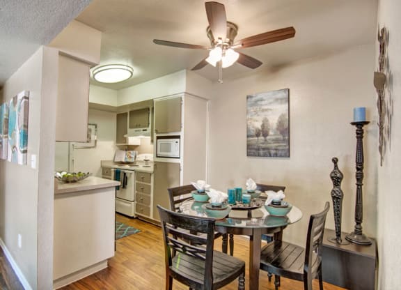 Paradise Falls Kitchen and Dining Area