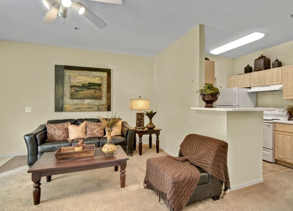 Retreat at Speedway Living Room