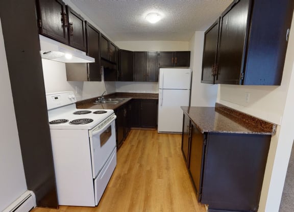 Broadmoor Apartments Kitchen view Apartments for rent in Edmonton, AB