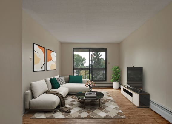Ranchlands Living Room Apartments for rent in Grande Prairie, AB