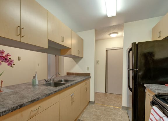 Stirling Place Kitchen 2 Apartments for rent in Edmonton, AB
