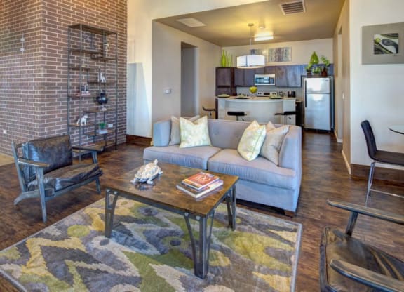98 Apartments Living Room