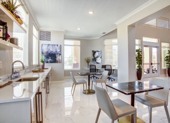 Indigo Apartments Community Kitchen