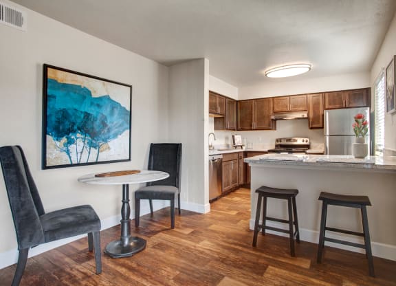 Indigo Apartments Dining Room