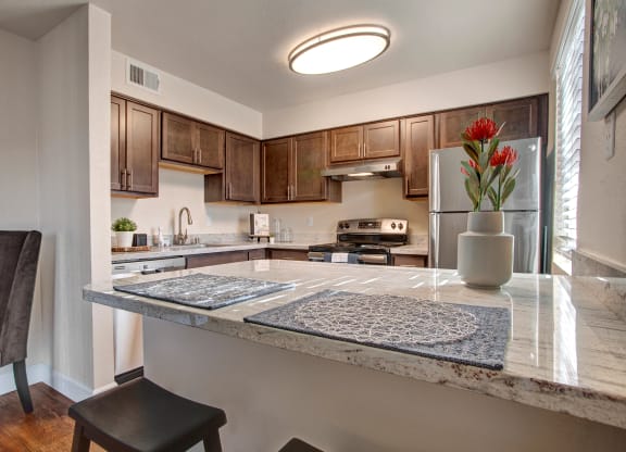 Indigo Apartments Kitchen
