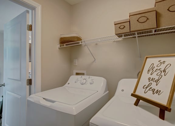 Indigo Apartments In-Unit Washer and Dryer
