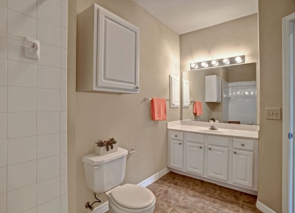 Lincoln Villas on Memorial Bathroom
