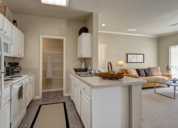 Lincoln Villas on Memorial Kitchen
