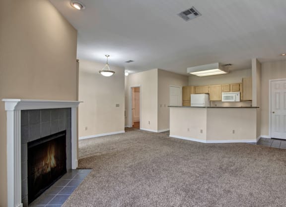 Lincoln Villas on Memorial Living Room
