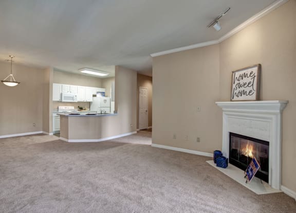 Lincoln Villas on Memorial Living Room