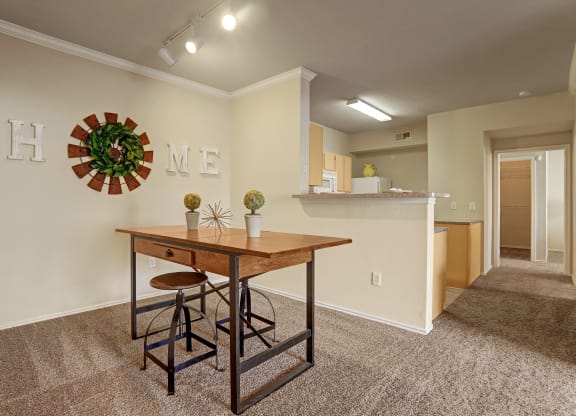 Memorial Creek dining area