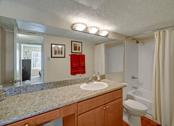 Acacia Park Apartments Bathroom Apartment for rent in Odessa, TX