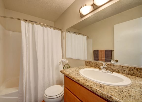 Avalon Springs Bathroom Midland Texas Apartment