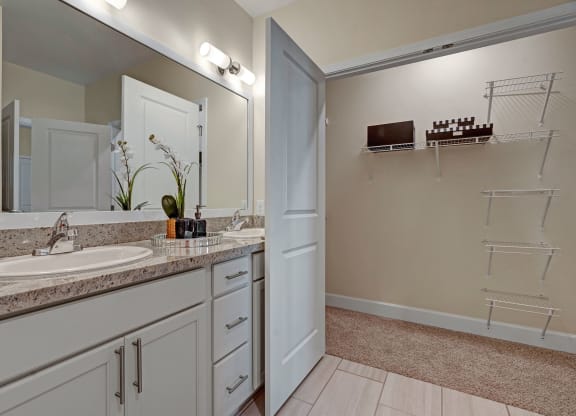 Latitude 31 Bathroom with Walk-In Closet Apartment for rent near Midland, TX