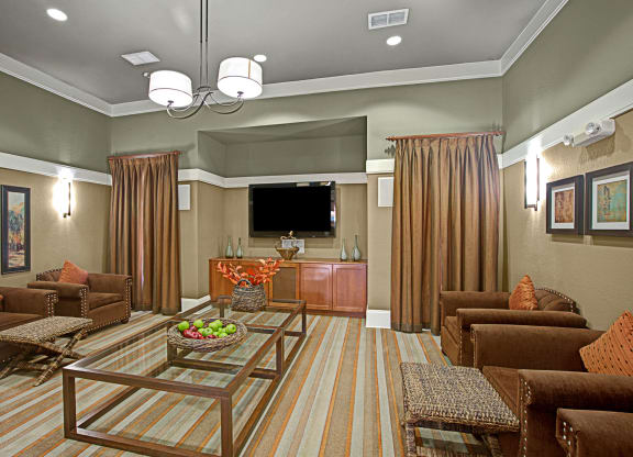 The Palms at Briarwood Lounge Apartment near Odessa, TX