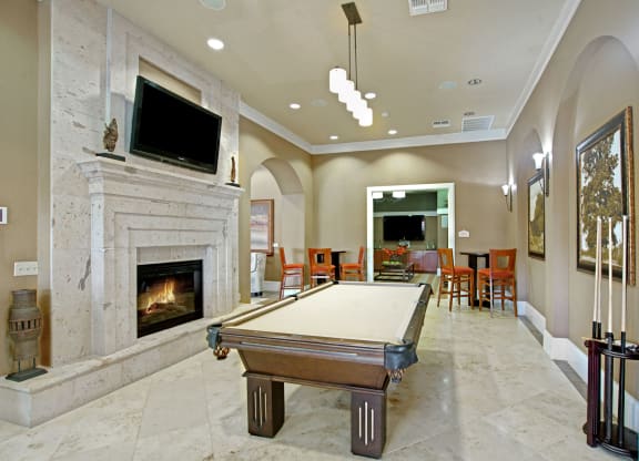 The Palms at Briarwood Pool Table and Fireplace Apartment near Odessa, TX