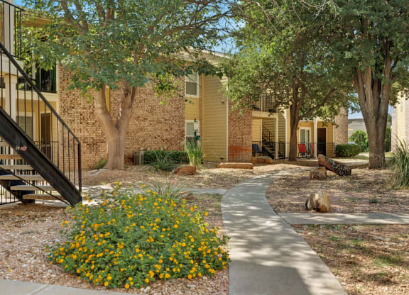 The Bradford Outdoor Walkway Apartment for rent in Midland, TX