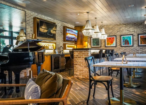 The Crosby at The Brickyard entertainment room Apartments near DFW