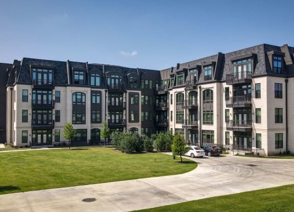 The Crosby at The Brickyard outdoor views in Farmers Branch, TX 75234