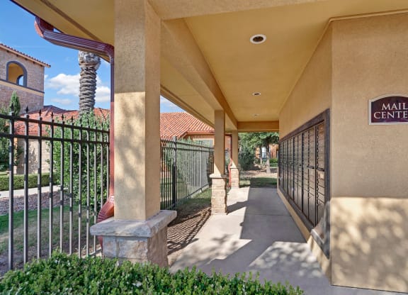 Tuscany at Faudree Covered and Secure Mailboxes Apartment for rent near Midland, TX