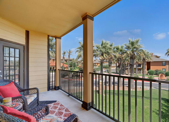 Tuscany at Faudree Balcony Apartment for rent in Odessa, TX