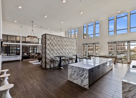 Waterford Market Apartments Residences Lounge Apartment for rent near DFW