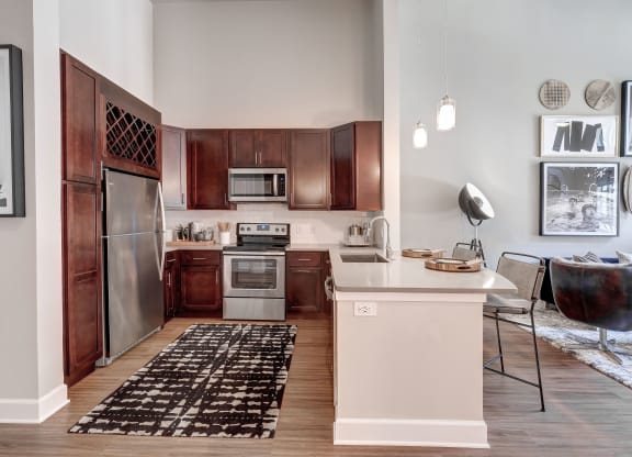 Waterford Market Apartments Kitchen Apartments in Frisco, TX