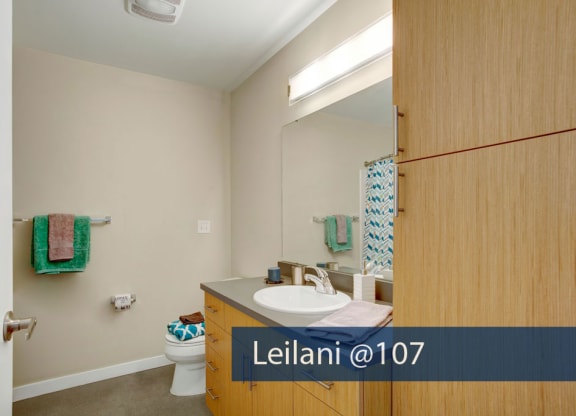 Leilani @ 107 bathroom Apartments in Seattle, WA