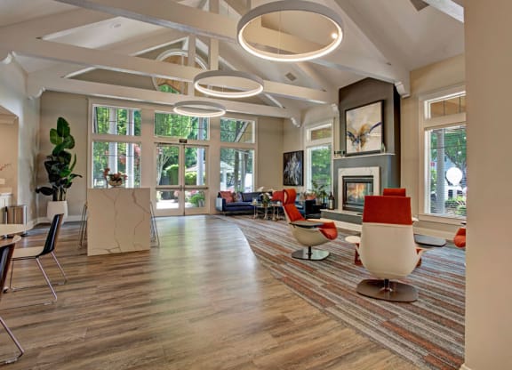 Portsmith Lobby Apartments in Everett, WA
